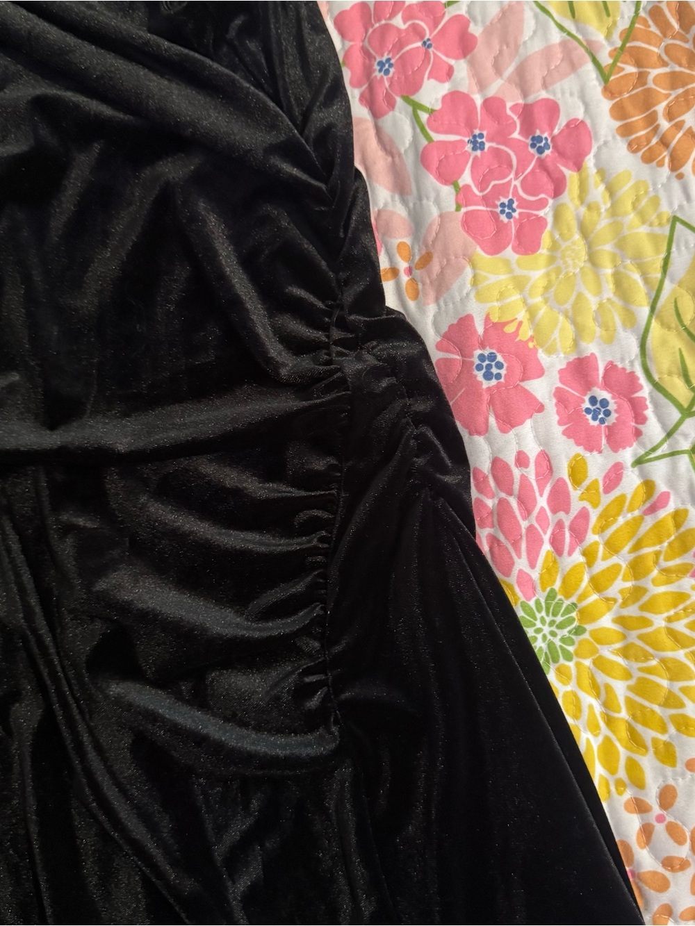NWT large Maternity Asymmetrical Shoulder Mini Dress - Picture 4 of 6